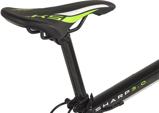 Wyld Fiets WYLD Mountainbike Hardtail 26'' Sharp Zwart 21 versnellingen zwart-groen - van Wyld