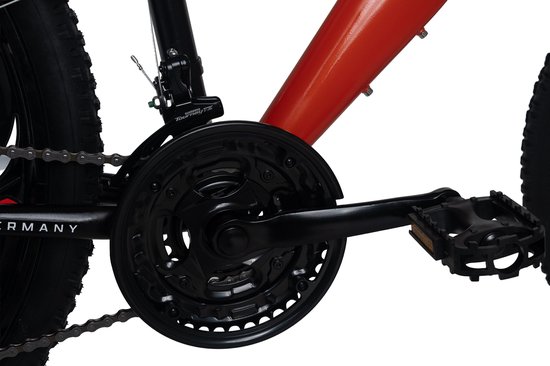 WYLD Fully Mountainbike 26" Bliss – Oranje – 21 versnellingen – Framemaat 47 cm – Magnesium wielen
