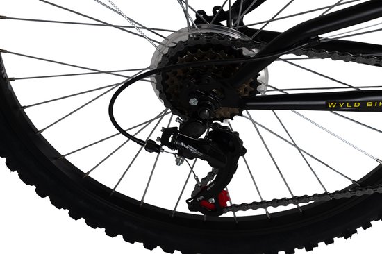 WYLD Kinder-Mountainbike Fully ATB 24'' Zodiac blau 18 Gänge RH 38 cm