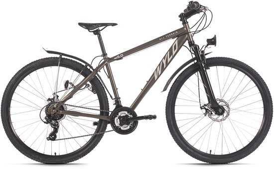 WYLD mountainbike hardtail ATB twentyniner 29" Heist antraciet framemaat 51 cm van Wyld