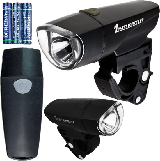 X-LIGHT 2K - Fietsvoorlicht - LED - 1W - Super Bright - Inclusief Batterijen