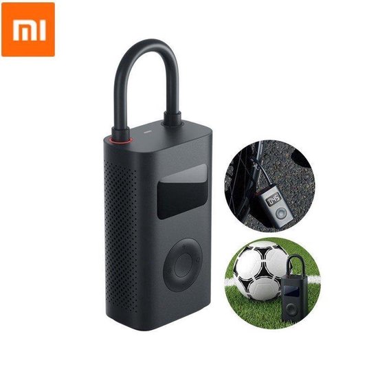Xiaomi Mijia Draagbare Smart Digitale Bandenspanning Detectie Elektrische Inflator Pomp voor Fiets Motorfiets Auto Voetbal van Xiaomi