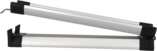 XLC Almada Oprijgoot Fietsendrager - CC-X58 - Zilver van XLC