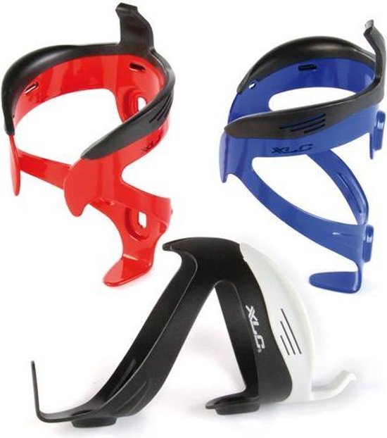 XLC Bidonhouder Hodalah - Aluminium - Rood/Zwart - BC-A05 van XLC