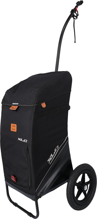 XLC BS-05 Fiets Trolley - Boodschappentas - 60 liter - Zwart van XLC