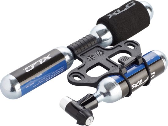 XLC Co2 mini fietspomp incl. 3 patronen - PU-M03 - Zwart