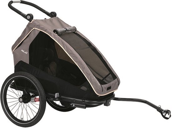 XLC MonoS Fietskar - Grijs - BS-C09 - Kinderwagen - Jogger van XLC