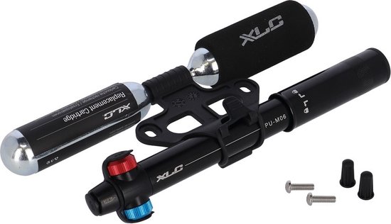 XLC PU-M03 - Combi CO2 Fietspomp - Inclusief 2 patronen van XLC