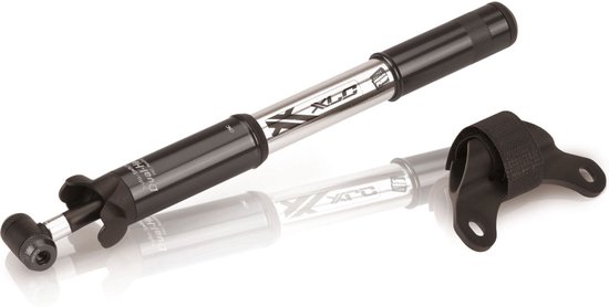 XLC PU-R03 Race Mini Fietspomp - Aluminium - Blauw/Zilver van XLC