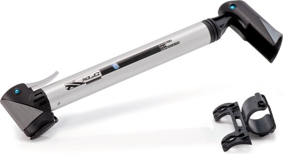 XLC PU-R03 Race Mini Fietspomp - Aluminium - Zwart/Zilver van XLC