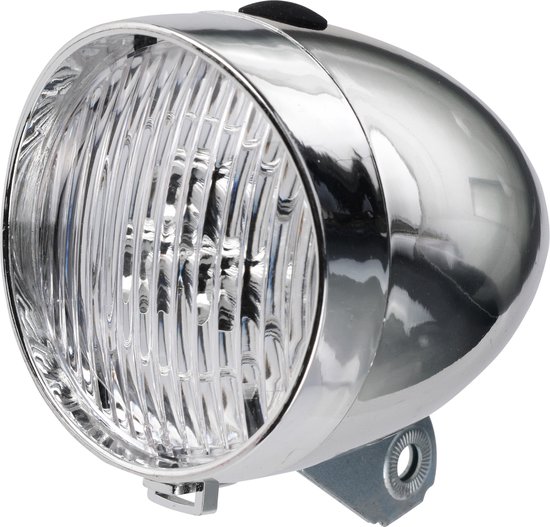 Xq Max Koplamp Retro Zilver 3-led