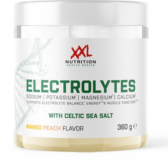 XXL Nutrition - Electrolytes - Mango Peach - Elektrolytenpoeder - 360 g