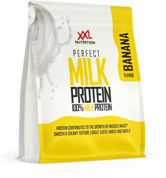 XXL Nutrition - Perfect Milk Protein - Banaan - Eiwitpoeder - 300 gram