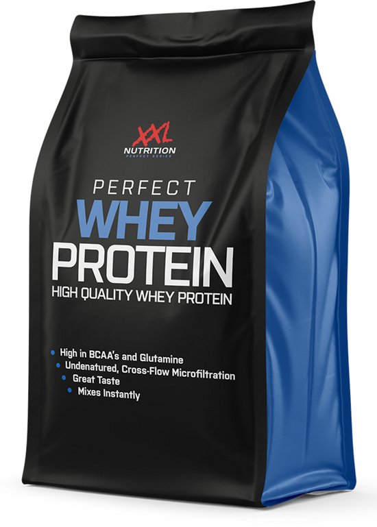 XXL Nutrition - Perfect Whey Protein - Tot 79% Eiwit - Eiwitpoeder, Proteine Poeder, Eiwitshake, Proteine Shake - Diverse Smaken - Chocolade Hazelnoot - 2000 gram (50 shakes)