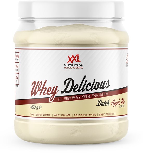 XXL Nutrition - Whey Delicious - Appeltaart - Eiwitpoeder - 450 g van XXL Nutrition