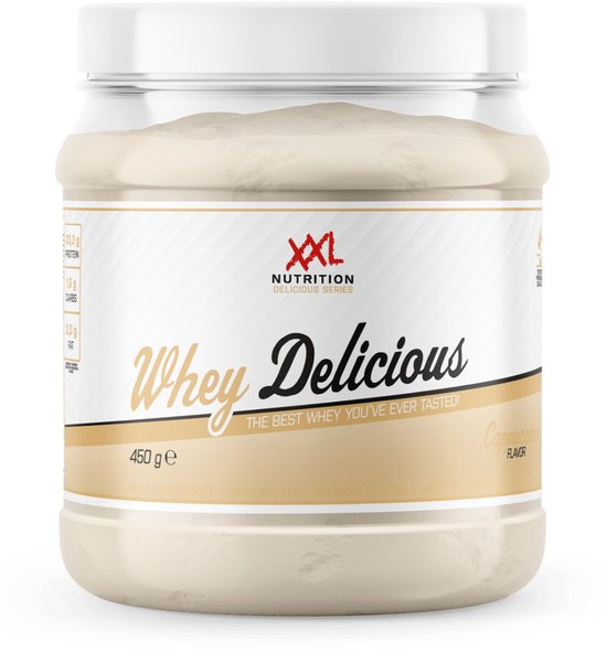XXL Nutrition - Whey Delicious - Cappuccino - Eiwitpoeder - 450 g