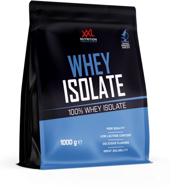 XXL Nutrition - Whey Isolaat - Aardbei Banaan - Eiwitpoeder - 1000 g van XXL Nutrition