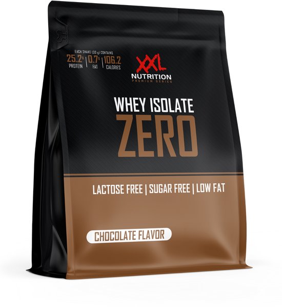 XXL Nutrition - Whey Isolate Zero - Chocolade - Eiwitpoeder - 1000 g