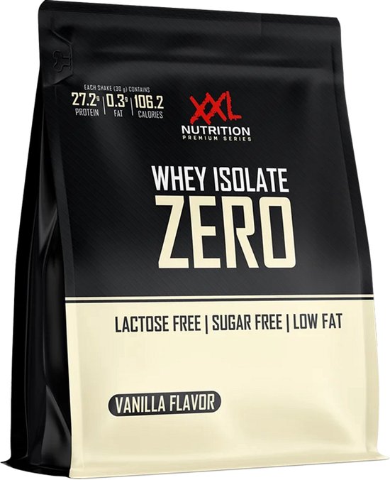 XXL Nutrition - Whey Isolate Zero - Vanille - Eiwitpoeder - 1000 g