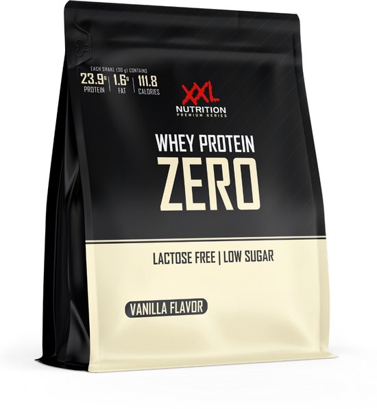 XXL Nutrition - Whey Protein Zero - Vanille - Eiwitpoeder - 1000 g van XXL Nutrition