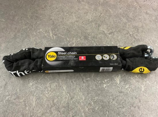 Yale - kettingslot / scooter / motor ketting / 90cm lang & 10mm geharde schakels van Yale