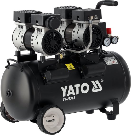 YATO 50 Liter Low Noise Compressor (280 l/min)
