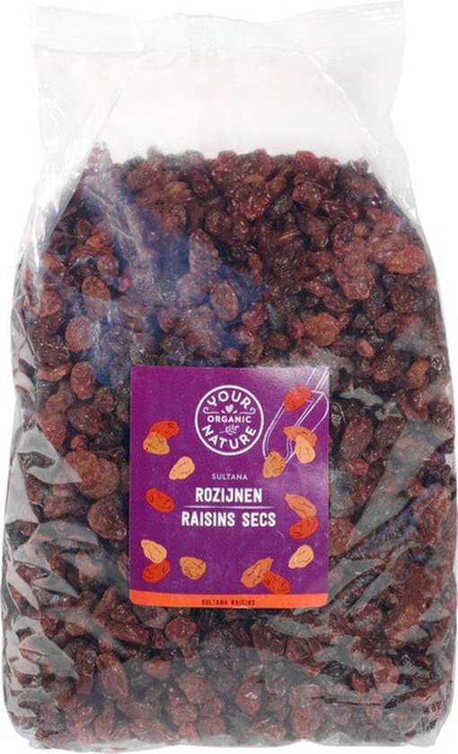 Your Organic Nature Rozijnen Sultana Bio 1 kg