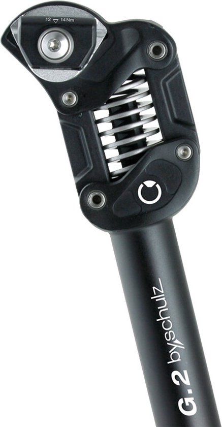 Zadelpen By,Schulz G.2 ST 30.9mm 350mm Soft Zwart van By,Schulz