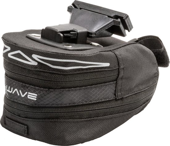 Zadeltas M-Wave Tilburg large met klikbevestiging - zwart van M-Wave