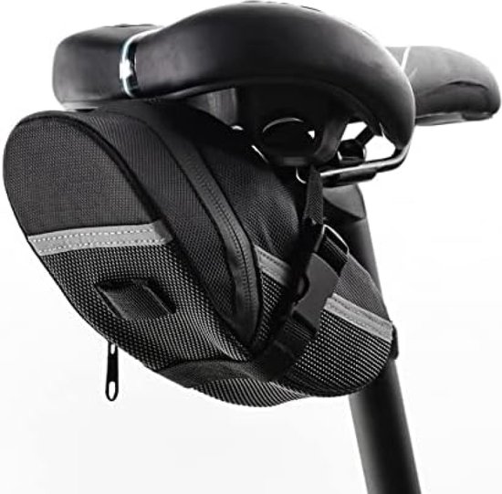 Zadeltas voor fietszadel - waterdichte frame tas -fietstas - boven buistas - pack bag voor mountainbikes, fietsen en racefietsen van Merkloos