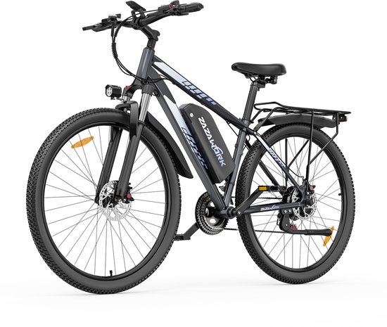 ZAZAWORK C29 PRO elektrische fiets 29 inch – 250W – 48V 20Ah Uitneembare Accu – 21 Versnellingen – 90km actieradius – APP & Bluetooth van Merkloos