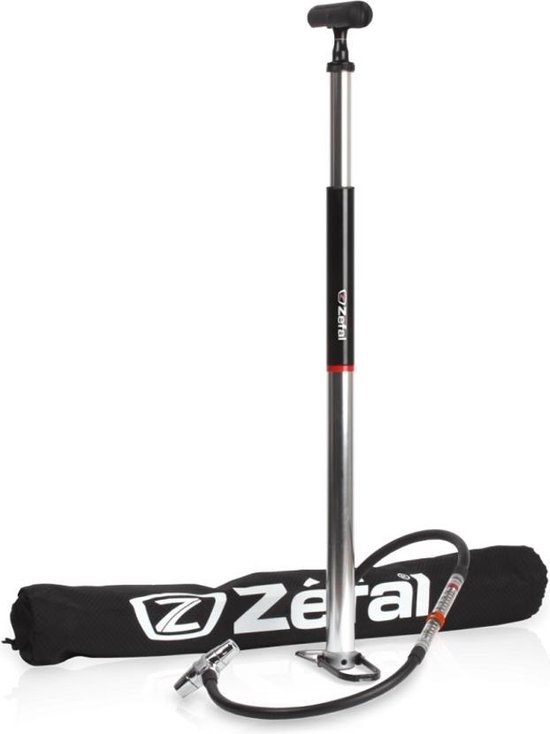 Zefal Profil Travel Fietspomp, silver/black