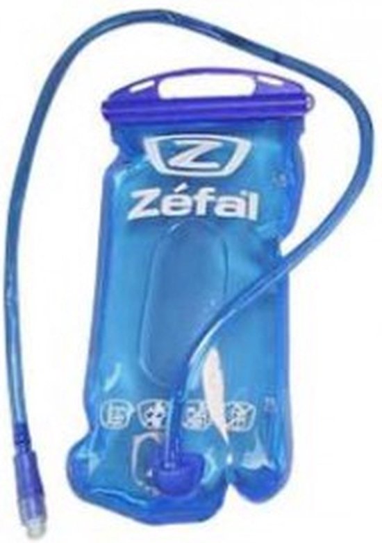 Zefal waterzak Bladder Met slang 1,5 liter blauw van Zefal