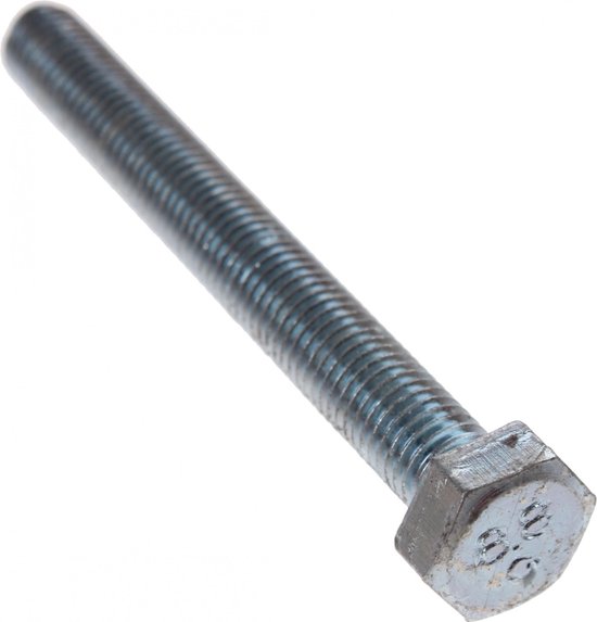 Zeskant bout M7 x 60 mm verzinkt 12 stuks (217760) van GAMMA