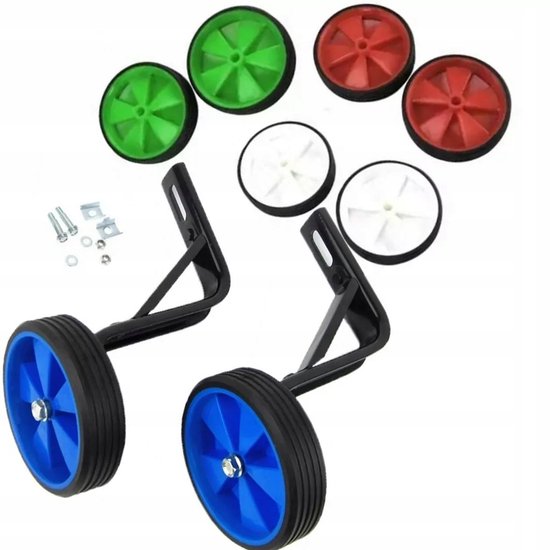 ZIJWIELEN VOOR KINDERFIETSEN UNIVERSELE WIELEN 12 14 16 INCH van Merkloos