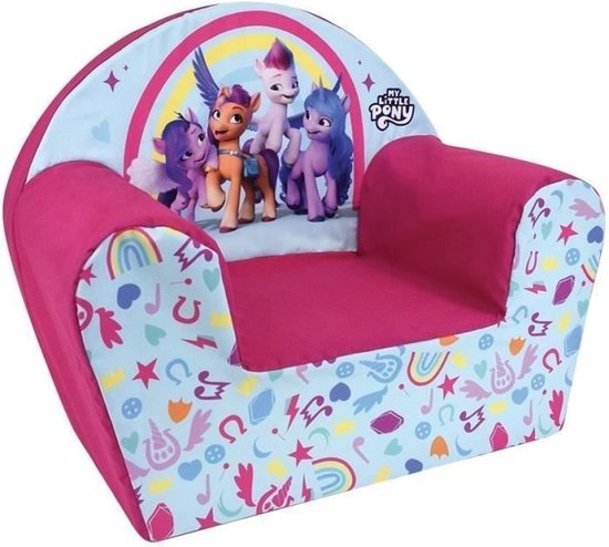 Zipp Sunny Pipp Izz MY LITTLE PONY clubfauteuil - Fun House - L.52 x D.33 x H.42 cm - herkomst Frankrijk van Zipp