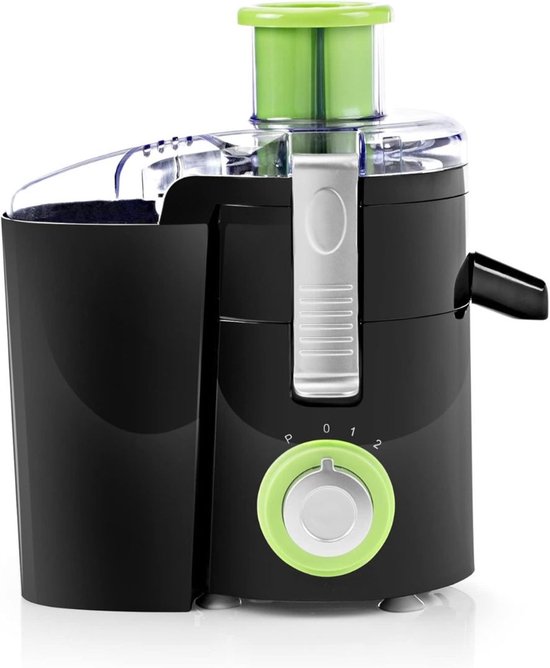 Zylo® Sapcentrifuges Groenten en Fruit - Sapknijper - Sapcentrifuge - 25x22x32cm - Zwart van Zylo
